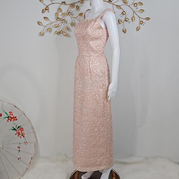 Vintage Emma Domb Sequin Gown Size Small - Picture 2 of 16